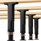 5.9-11in Bed Support Legs for Bed Frame Support,Slat Support 4PC - size: 4pcs (5.9-11 in Adjustable)