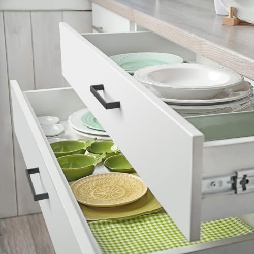 6 Pack 3.75 Inch Matte Black Cabinet Pulls, Kitchen Hardware - color: Matte Black, size: 3.75"/96MM Hole Center, style: 6 Pack