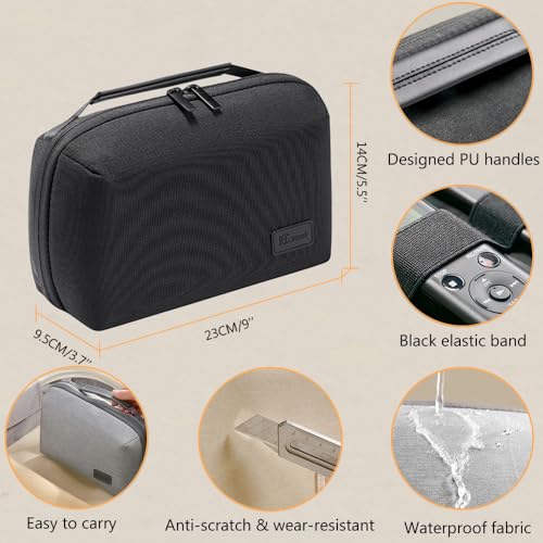 Kaxich Travel Electronics Organizer Pouch, Portable Cable Organizer Case - color: Gray