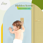 TG Mid-Size Screwless Toggle Light Switch Cover Plate, 1 Pack, White - color: Gold, size: 1 Gang