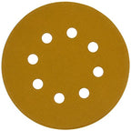 5-Inch 8-Hole Hook and Loop Sanding Discs, Orbital Sander Sandpaper Discs, 100 Pieces Round Sandpaper Set, 320 Grit - size: 320-Grit