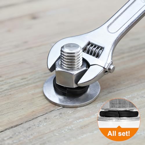 100Pcs 8# Spring Lock Washer, Black 304 Stainless Steel - color: Black, size: 8#