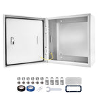 Outdoor Electrical Box 16x16x6 NEMA 4X IP66 Waterproof - size: 16 x 16 x 6''