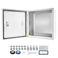 Electrical Junction Box 20x20x6, NEMA 4X IP66 Steel Enclosure Box - size: 20 x 20 x 6''
