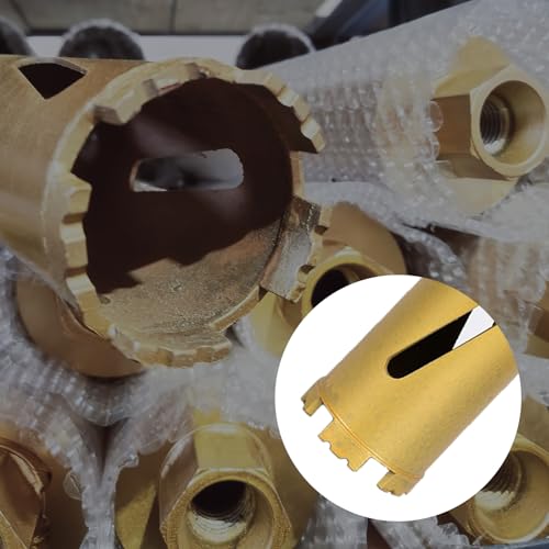4" Dry Core Drill Bits 13in/330mm Drilling Depth，10mm Segment Height - size: 4 inches