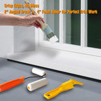 18 Pcs Paint Roller Kit - 9" & 4" Paint Roller with Paint Tray - color: 18 Pack, 9" & 4" roller