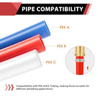 100-PACK EFIELD Pex Crimp Fitting,1/2"Male Adapter(PEX1807017-100) - size: P100, style: 1/2 x 1/2