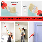 Multi-Angle Paint Brush Extender for High Ceiling,Paint Edger Tool