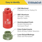 Bullet and Headspace Gauge Comparator Kit and AltitudeCraft C1000 Overall Length Gauge