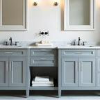 HOME EDIT Brushed Nickel Cabinet Handles 3 Inch Pulls 10 Pack - color: Brushed Nickel, size: 3 inches Hole Center
