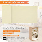 Fabric Repair Tape, 4x79 Inch Self-Adhesive Canvas Repair Patch Tape - color: Light Beige-yellow