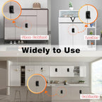 Window Sash Lock Black Security Sliding Window Locks & Sash Locks ZUONAI 2 Pack Cam Sash Locks for Double Hung Window Latch Lock Security Vinyl Window Sash Lock and Keeper Replacement Parts & Hardware - color: Black