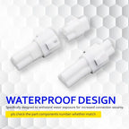 2 PACK 3Pin Motorcycle Connector Kit - style: 2 PACK 3Pin