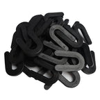 400 Horseshoe Tile Spacers, 1/4-Inch U-Shaped Plastic Spacers for Tile Leveling System Floor Wall Tile Installation - size: 1/4"-400 Pcs