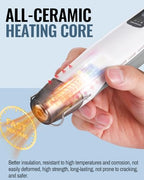 WORKPRO 7.2V Cordless Mini Heat Gun with Reflector Nozzle, 3 Temp Settings