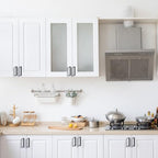 6 Pack 3.75 Inch Matte Black Cabinet Pulls, Kitchen Hardware - color: Matte Black, size: 3.75"/96MM Hole Center, style: 6 Pack