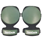 Tactical Knee Pads for Work, Hunting, Construction, Gardening, Paintball w/Foam Padding, Hard Shell & Adjustable Straps (Green) - color: Green