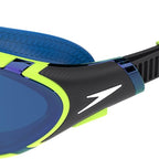 Speedo Unisex-Adult Swim Goggle Biofuse 2.0 - color: Electric Lime/Cobalt/Iris Mirrored