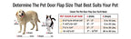 Ideal Pet Products Aluminum Sash Window Pet Door - size: 7" x 11-1/4" Medium Flap Size, style: Window Width: 33" - 38"