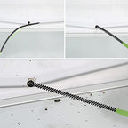 Sewer Drain Brush, Drain Clog Remover, 22.83inch Flexible Long Pipe Snake Hair Clogs Catcher Cleaner Tool for Toilet, Kitchen Sink, Sewer Drain, Bathroom Tub - color: Black Hair-22.83in