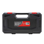 CARTMAN Complete Household Tool Set, Red Hand Kit With Storage Case - color: Dark Red