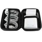 iMangoo Travel Essential Electronics Organizer Charger Case Carrying Pouch - color: Black, size: Small