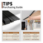 Yotache Foam Strips with Adhesive 1" W X 3/8" T, 13 Ft Length - size: 1"x3/8"x13 FT