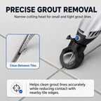 Grout Removal Bit Tool Set Compatible with Dremel 1/8" 3/32" 1/16"