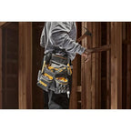 DEWALT Tool Pouch with Belt, 13 Pocket Professional Small Tool Belt Pouch (DWST540201) - size: One Size, style: Nail Pouch