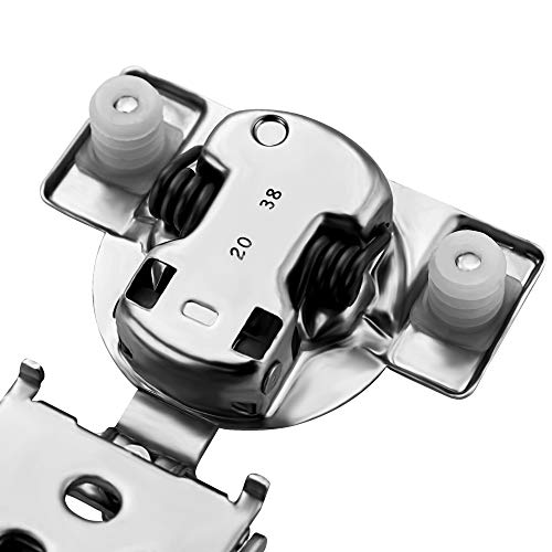 Soft Close Hinges for Kitchen Cabinet Hinges, 3/4 Inch Overlay, 10 Pack - size: 3/4 inch Overlay