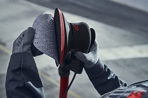 3M Xtract Pneumatic Random Orbital Sander, 88941, 5 in, Central Vacuum - size: 5 in, 3/32 in Orbit, style: Central Vacuum