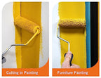 ROLLINGDOG 4" Jumbo Mini Paint Roller Frame - color: paint roller frame(Pack of 12)