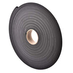 Sponge Neoprene Stripping W/Adhesive 1-1/2in Wide X 1/2in Thick X 25ft Long