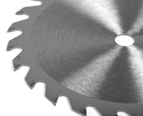 WEN 4-1/2-Inch 24-Tooth Woodworking Saw Blade for Compact and Mini Circular Saws, Three Pack (BL0424)