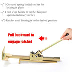 Yesland Flooring Jack, Professional Hardwood Flooring Jack and Positioning Tool for Straightening and Installing Laminate Hardwood Wood Tile Floor Without Pry Bars and Crowbars