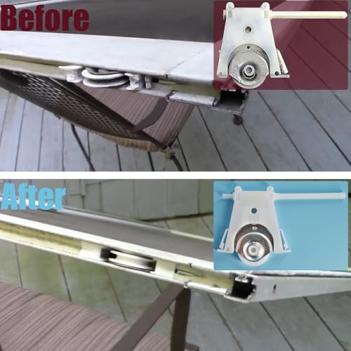 Sliding Screen Door Roller Assembly - style: 2 Pack Lower Rollers