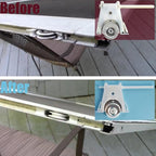 Sliding Screen Door Roller Assembly - style: 2 Pack Lower Rollers