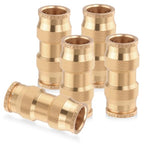 Brass DOT 5/8" Air Line Quick Push to Connect Union Straight 5PCS - color: 5PCS-DOT Push-to-Connect, size: 5/8" Od