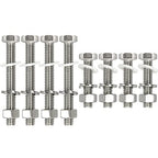 8 PCS 304 Stainless Steel Post Attachment Kit