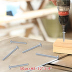 Machine Screws - 8-32 x 3/4" M4x19（50pcs）, Perfect Fit for Knob and Pull Installation, Machine Thread Screws for Drawers & Doors - size: 8-32 x 3/4"