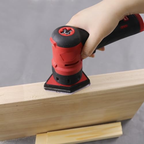 240 Grit Sandpaper, Triangle Sanding Sheets, Fits Milwaukee M12 Fuel Sander - style: 240 Grit