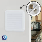 EverSafe EZ-Patch Dual-Function Wall Repair Access Panel, Easy Patch, No-Tool, Removable, 16" x 16" - size: 16" x 16"