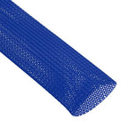uxcell Expandable Sleeving, 1 1/2-inch 25ft Cable Sleeve, Blue - color: Blue, size: 1 1/2-inch x 25ft