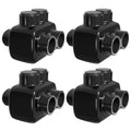 OHLECTRIC 2 Port Insulated Multi Tap Connector 2-14 AWG 4-Pack Lug