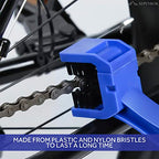ALPENKOK Motorcycle Chain Brush, 3-Sided, O-Ring Safe, Reinforced PP Handle - size: 1 Count (Pack of 1)