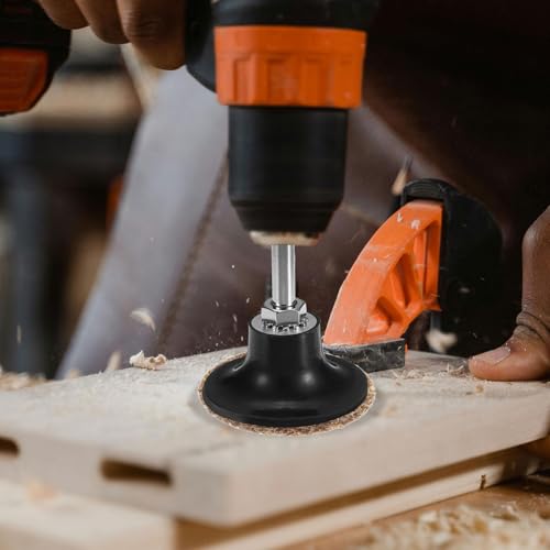 HARFINGTON 28pcs Quick Change Discs Set 2" Lock Sanding Discs with 1/4" Shank Pad Holder Coarse/Medium/Fine Grit Surface Conditioning for Polish Rust Removal - size: 2"
