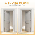 Luxbaro 2 Pack Self Closing Door Hinges 4 Inch, Adjustable Tension - color: Brushed Nickel-1/4'', size: 4" 2 Pack