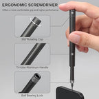 SHARDEN Precision Screwdriver Set for Electronic Repair 49 in 1 - color: 49 in 1 Black