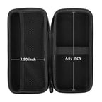 iMangoo Travel Essential Electronics Organizer Charger Case Carrying Pouch - color: Black, size: Large