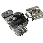 DTC 1/2" Overlay Soft Close 105 Degree 2 Cam Press in Face Frame Concealed Cabinet Hinge 6-Way Adjustable H8E055H (10 Pack) - size: 1/2 Inch